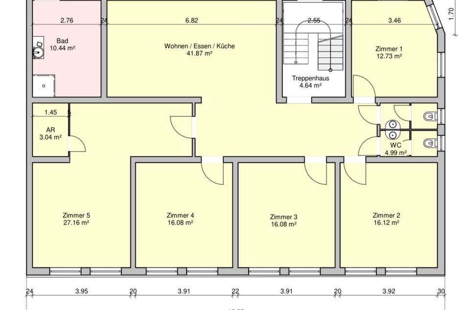 Thumbnail-Helle, großzügige 150qm Wohnung mit 5 Zimmern im Herz von Gießen