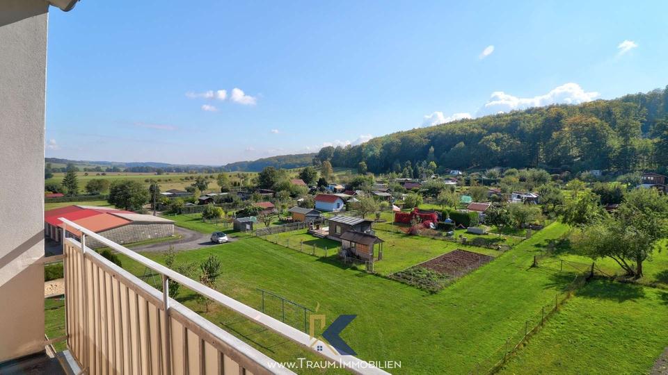 Thumbnail-Platz zum Träumen: Helle 3-Raum-Wohnung mit Balkon in Großbodungen!