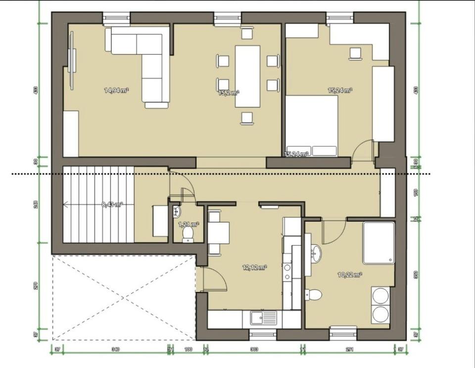 Thumbnail-Wohnung in Mannheim Neckarau zu vermieten