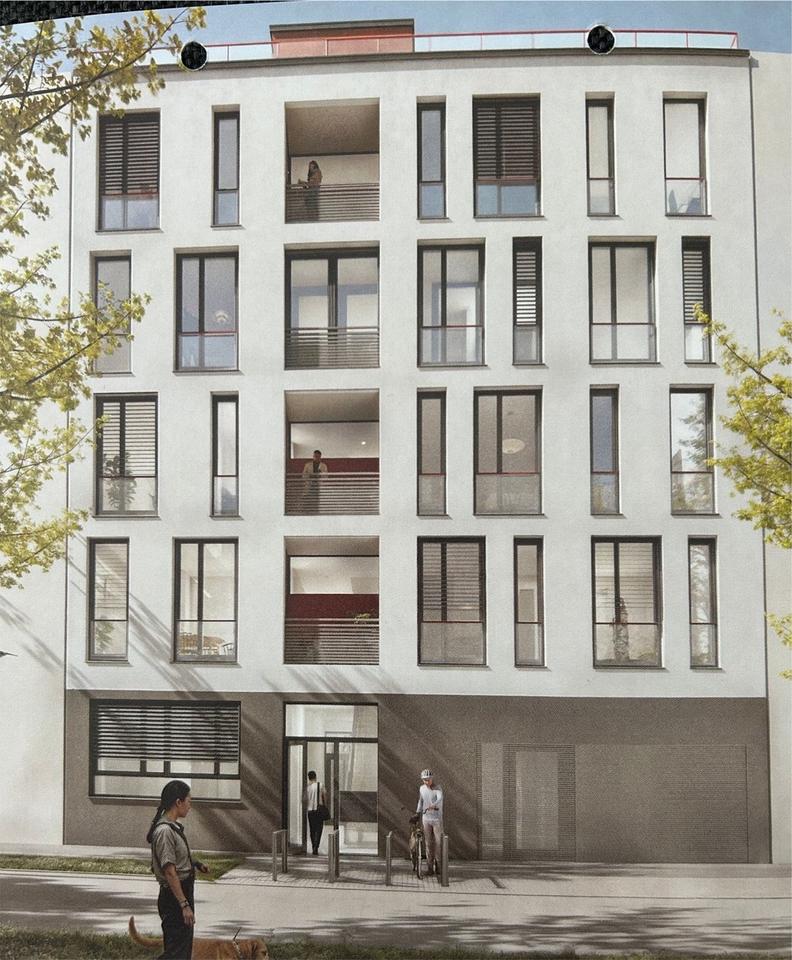 Thumbnail-Möbliertes Neubau-1-Zi. inkl. Waschmaschine & Balkon, Neckarbogen