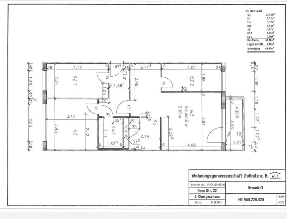Thumbnail-Eigentumswohnung Neue Straße 22 08297 Zwönitz