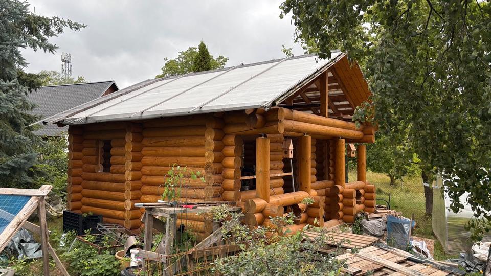 Thumbnail-Blockhaus, Haus, Sauna, Badehaus, Gästehaus, Sommerhaus.