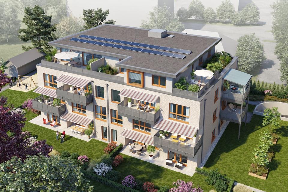 Thumbnail-Moderne Zwei-Zimmer-Wohnung mit Balkon