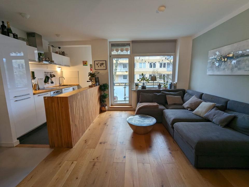 Thumbnail-Zwischenmiete möbliert 3-6 Mon. ruhige 2-Zi-Wohnung Barmbek-Süd