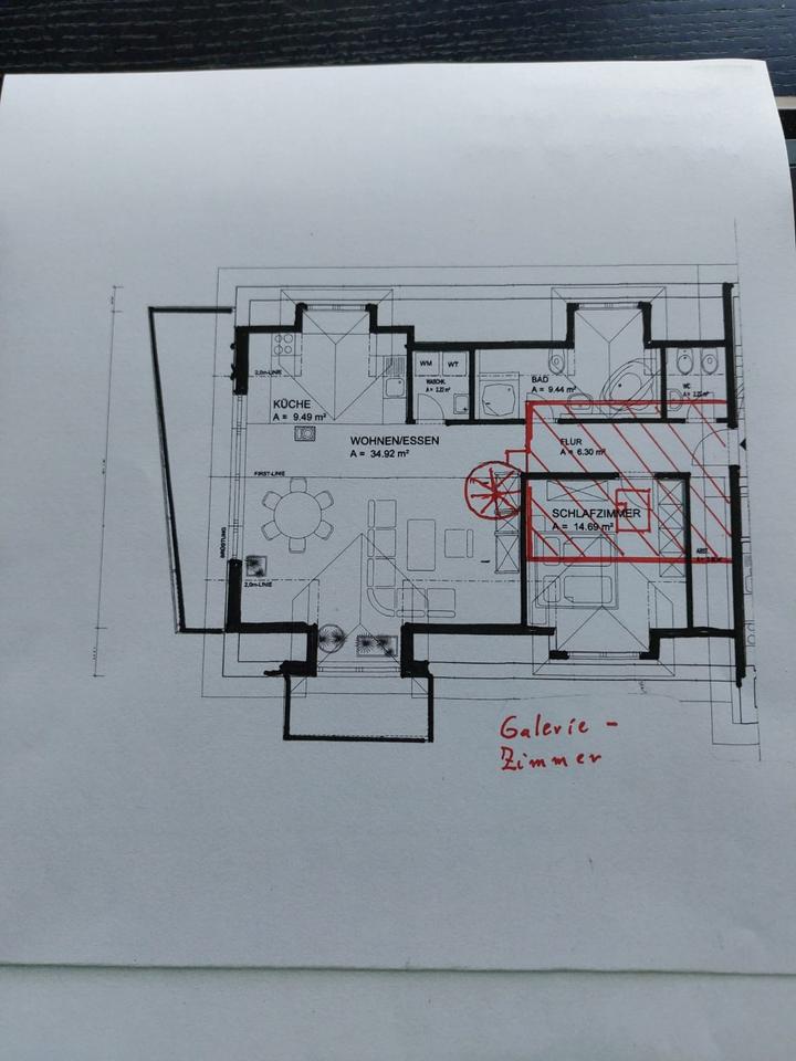 Thumbnail-Hallstadt: 2 12-Zimmer-Galerie-Wohnung ca. 106 m²
