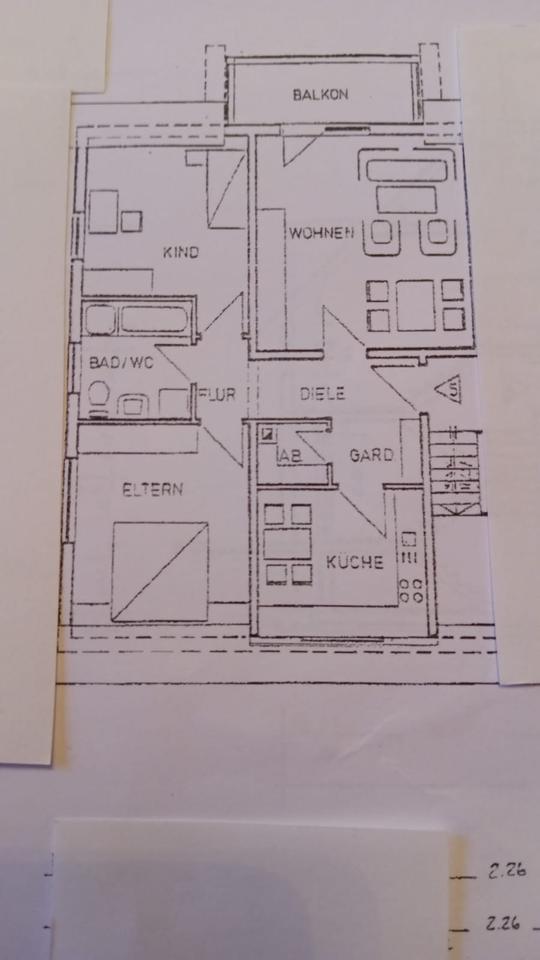 Thumbnail-Vermiete 3 Zimmerwohnung