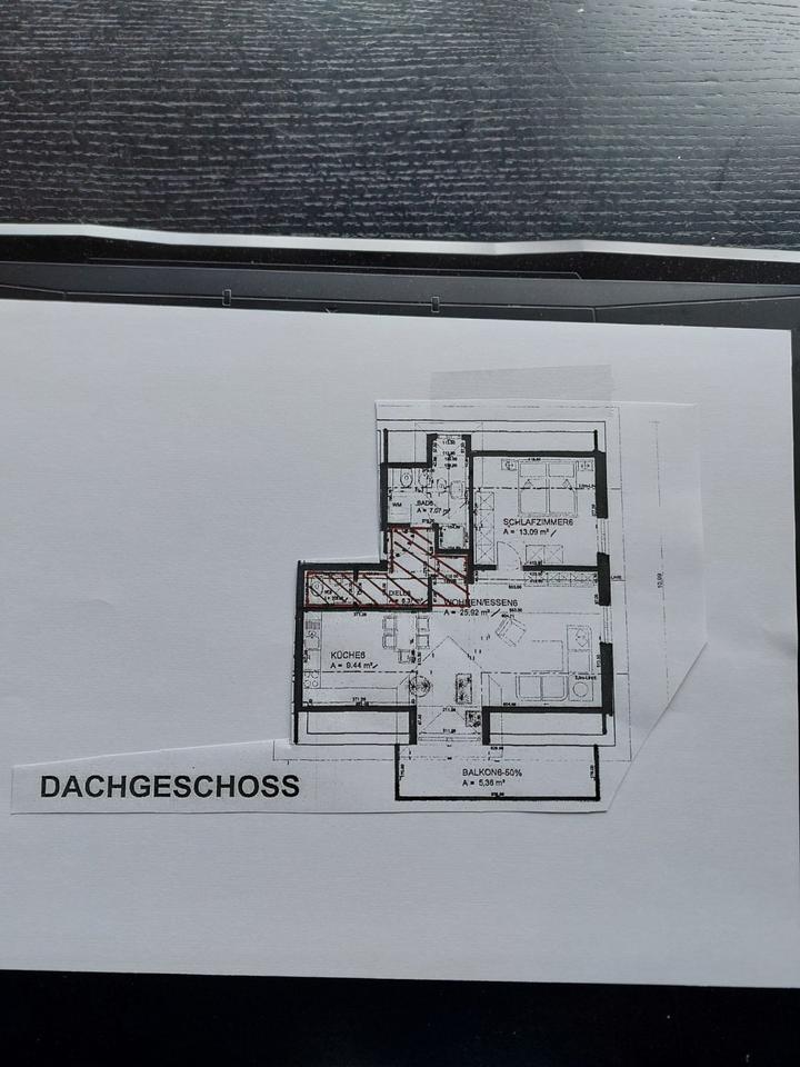 Thumbnail-Hallstadt: 2-Zimmer-Galerie-Wohnung ca. 70 m²