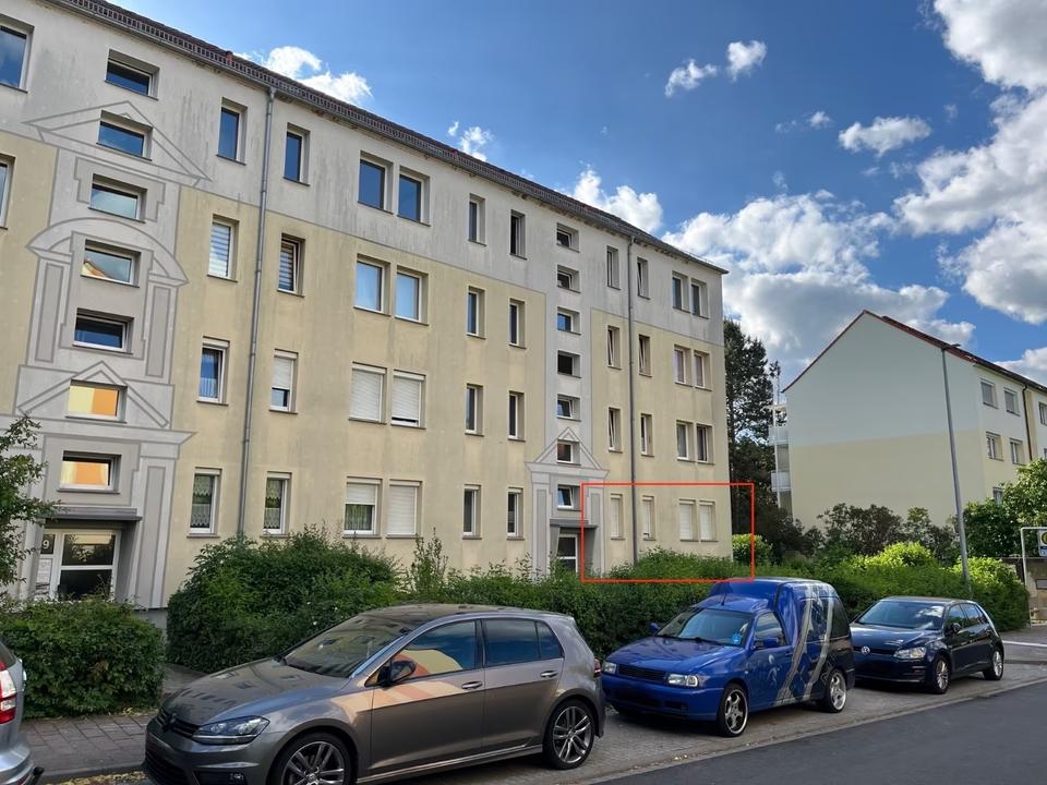 Thumbnail-Renovierte EG 3-Raum Wohnung mit Balkon in Weißenfels West