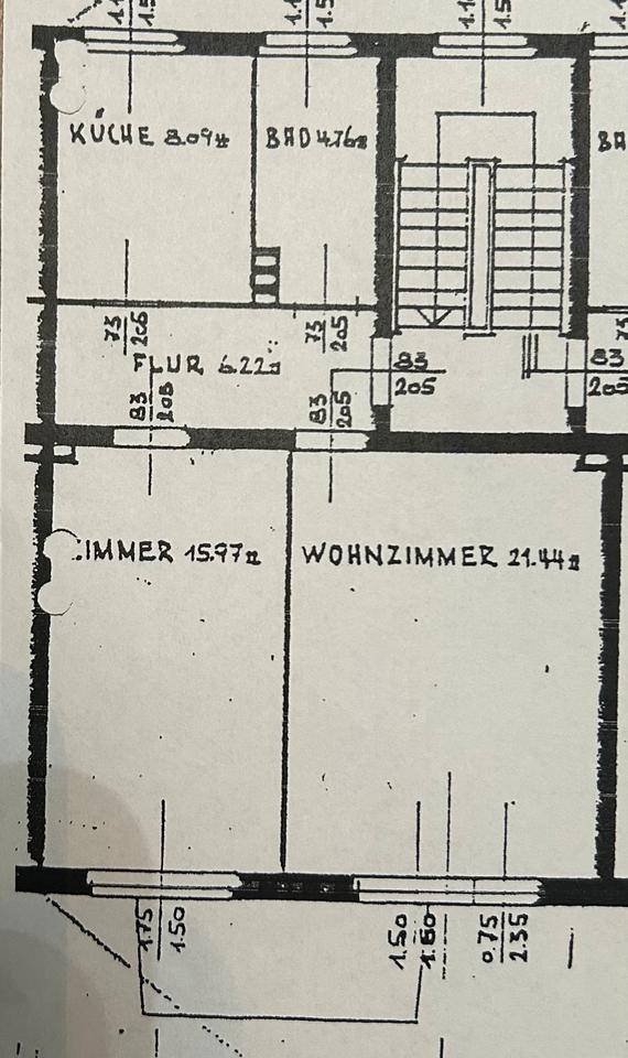 Thumbnail-2-Zimmerwohnung (2er WG möglich) Ricklingen zu vermieten