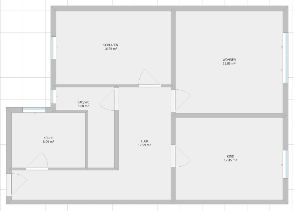Thumbnail-34 Zimmer-Wohnung in zentrale Lage von Hannover OT WÜLFEL