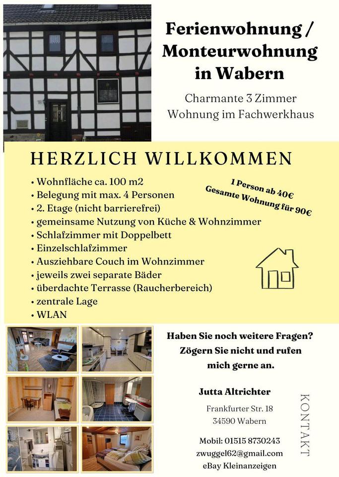 Thumbnail-Monteurwohnung - Ferienwohnung - Pendlerwohnung bis 4 Personen