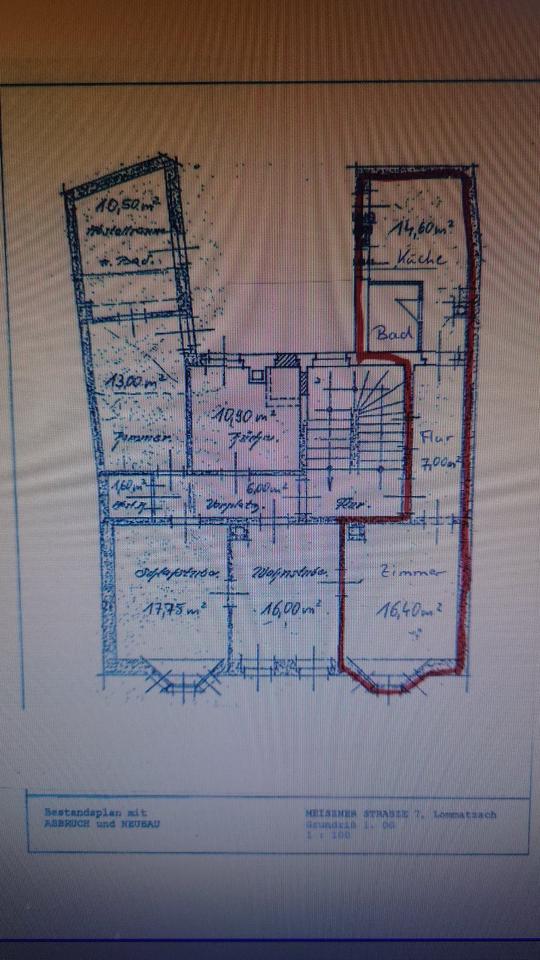 Thumbnail-Schicke Einraumwohnung im Stadtkern von Lommatzsch