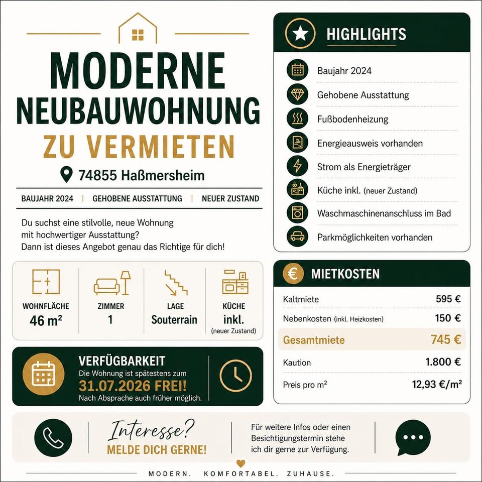 Thumbnail-Wohnung zu vermieten