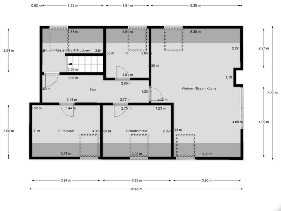Thumbnail-67 m² kernsanierte DG‑Wohnung in Dülmen
