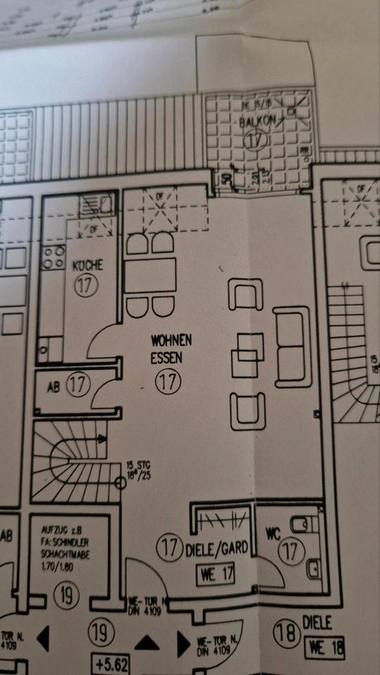 Thumbnail-schöne 2,5 Zi. Maisonettewohnung 82 m2 Haltern Zentrum