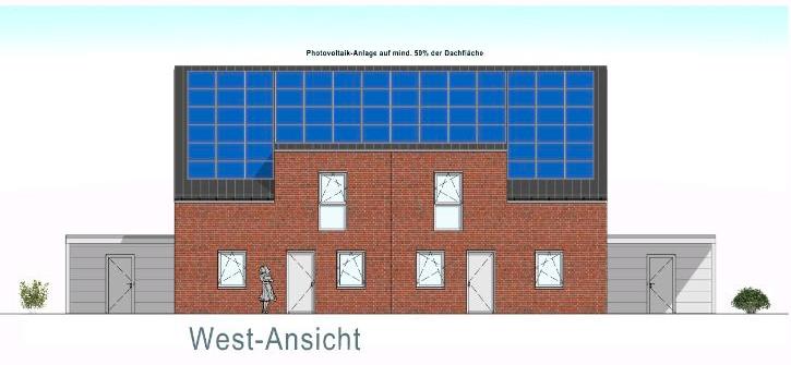 Thumbnail-NEUBAU Moderne Massivbau KfW55 Standard Doppelhaushälfte I Lohne