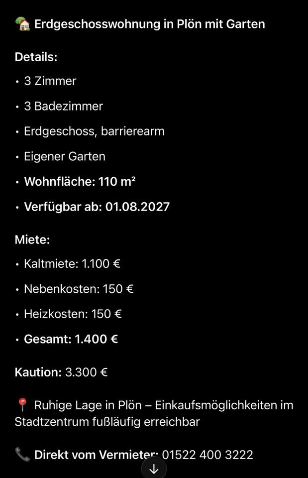 Thumbnail-Vermietung Wohnung