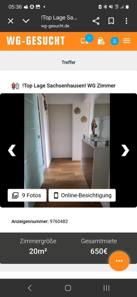 Thumbnail-Wg Zimmer top Lage Sachsenhausen