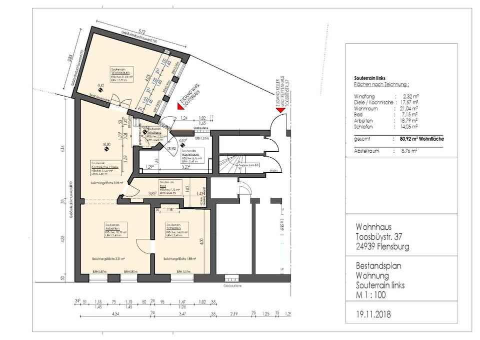 Thumbnail-OFFENE BESICHTIGUNG: 3-Zi.-Hofwohnung, 2er-WG oder Paar