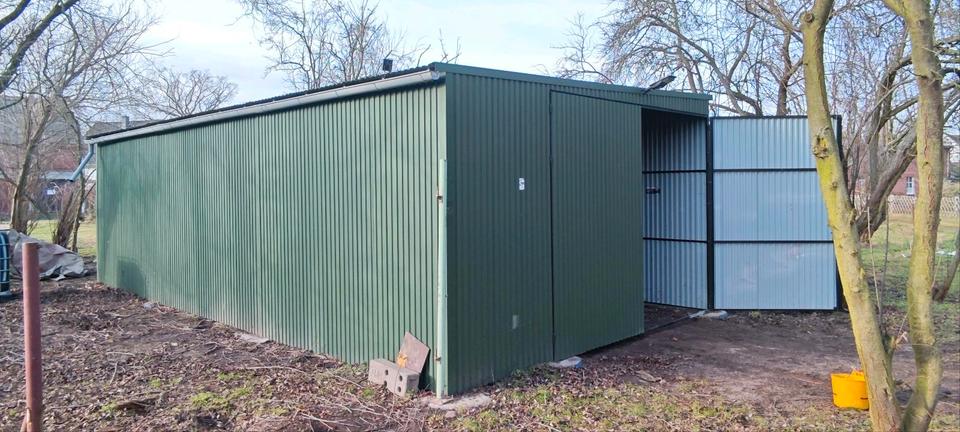 Thumbnail-Carport , Unterstand, Halle, Trapezblech