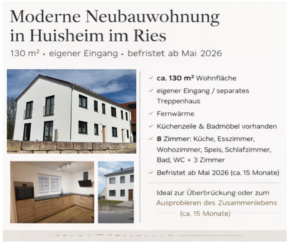 Thumbnail-Neubauwohnung in Huisheim