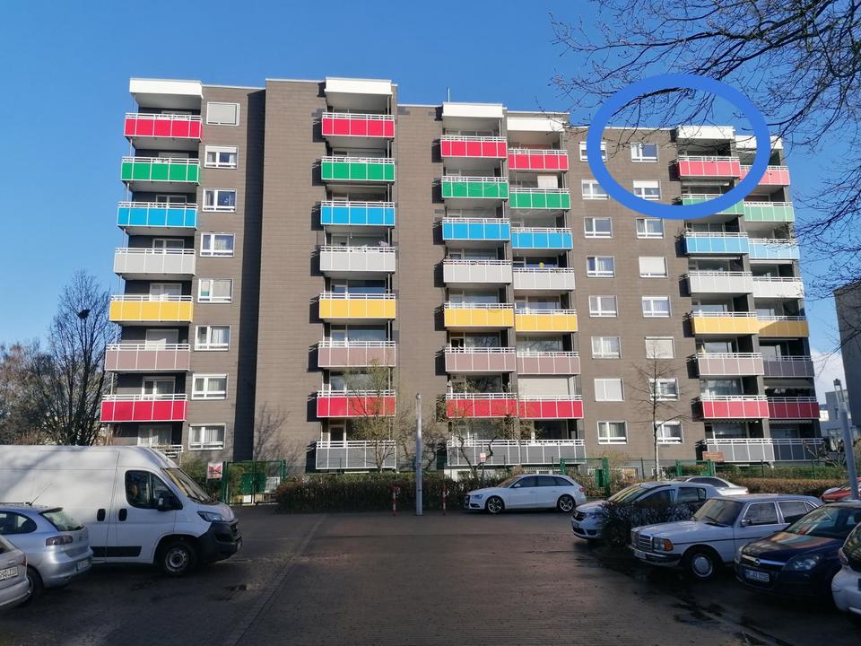 Thumbnail-Helle 2-Zimmer Wohnung mit überdachtem Südbalkon