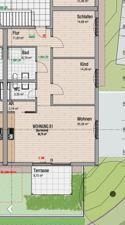 Thumbnail-3,5-Zimmer Neubau • Terrasse • Barrierefrei • Wellandblick Aalen