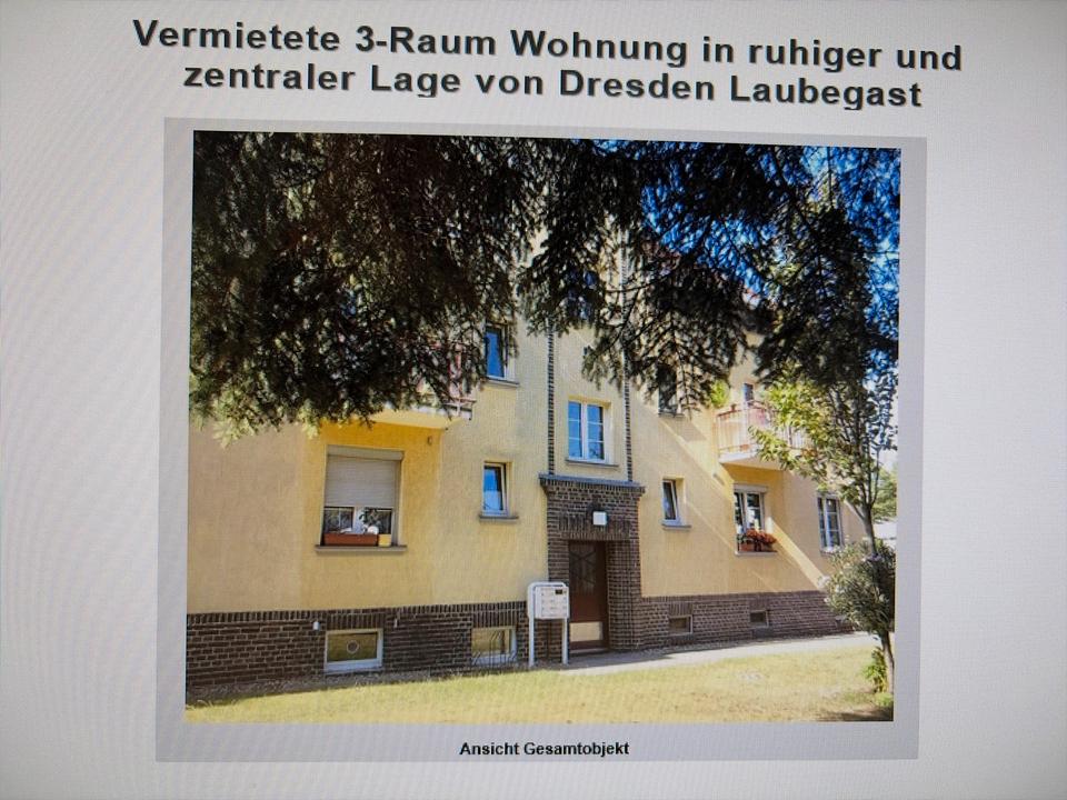 Thumbnail-Vermietete 3 Raum Wohnung in Dresden Laubegast