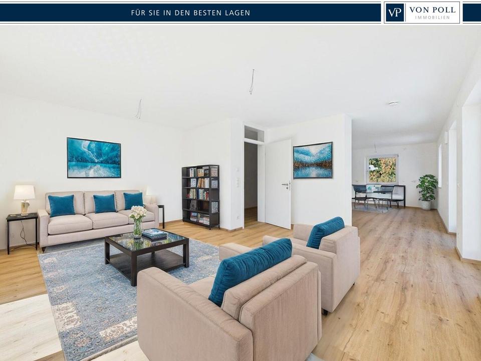 Thumbnail-Licht, Luft & Luxus : Traumhafte 3-Zi.-Neubauwohnung mit Dachterrasse & Balkon - Erstbezug