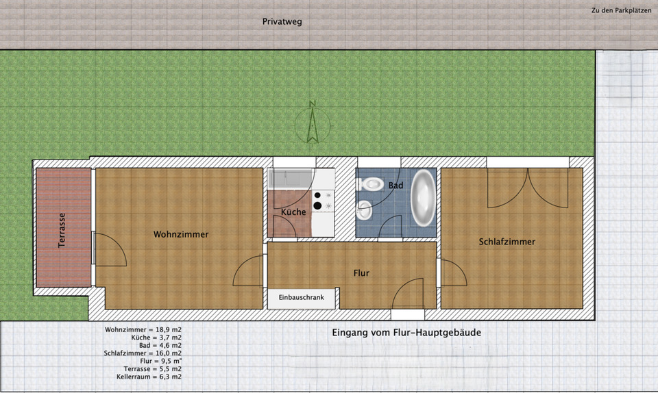 Thumbnail-Schöne Erdgeschosswohnung in begehrter Lage von Bad Oeynhausen
