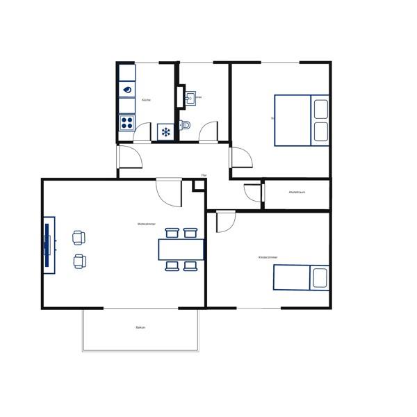 Thumbnail-Wir renovieren für Sie: Moderne und ansprechende 3-Zimmer-Wohnung mit Wohlfühlcharakter
