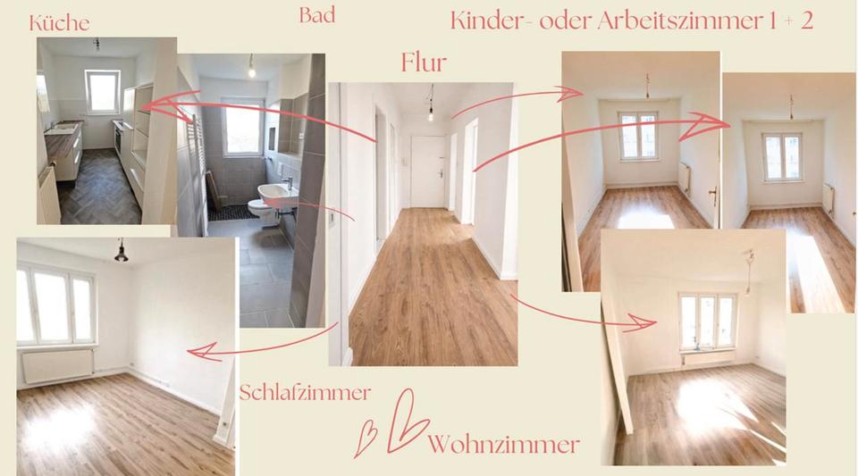 Thumbnail-Frisch renovierte 4-Zimmer Wohnung in Baumschulenweg
