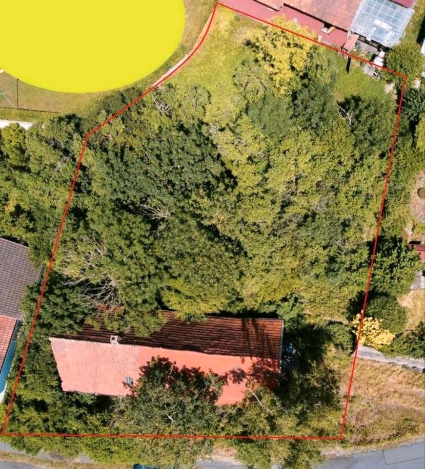 Thumbnail-Fachwerkhaus mit Scheune im Grünen 922m² Hanggrundstück