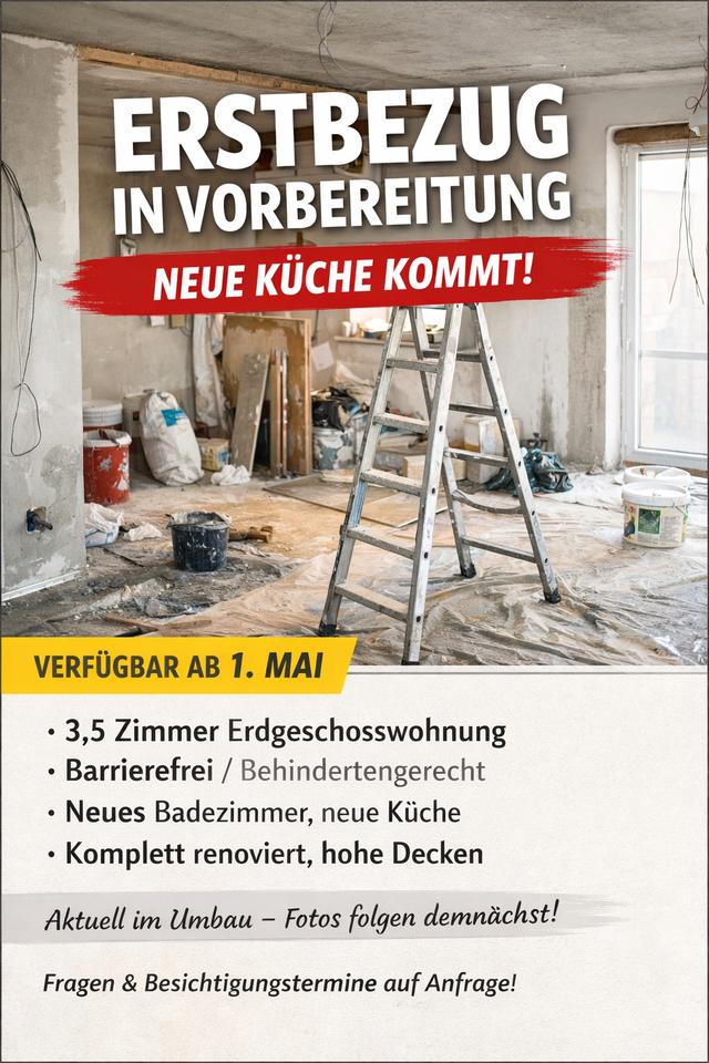 Thumbnail-3,5 Zimmer Erdgeschosswohnung (barrierefrei) Neckarsulm Dahenfeld