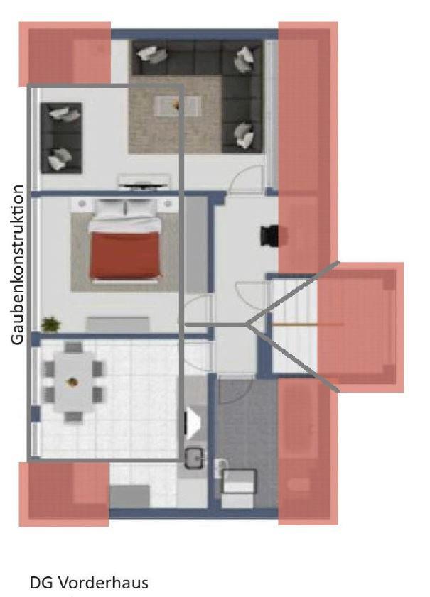 Thumbnail-2-Zimmer-Dachgeschosswohnung direkt am Theater in Lorsch
