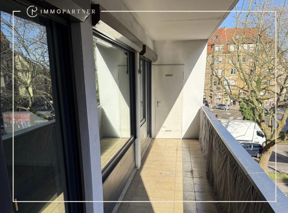 Thumbnail-Frisch Renovierte 3-Zi Wohnung mit Balkon