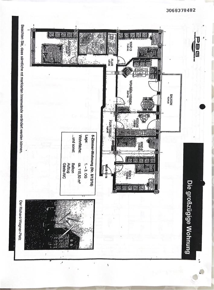 Thumbnail-Sehr zentrale 5 Zimmer Wohnung