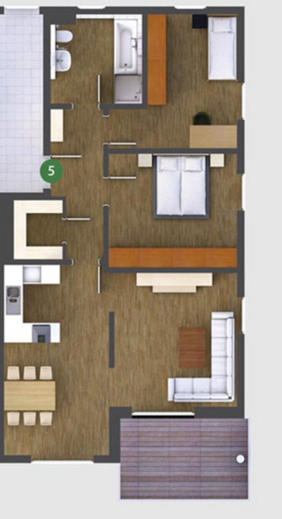Thumbnail-Neuwertige 3,5-Zimmer Wohnung mit Balkon in Maxhütte-Haidhof