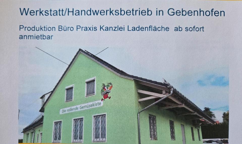 Thumbnail-Gewerbeobj. Produktion Büro Praxis Kanzlei Ladenfläche ab sofort