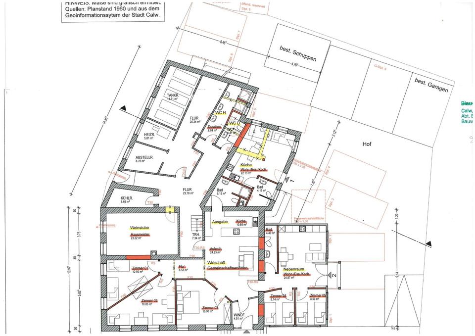 Thumbnail-Schnäppchen ! Haus mit biszu 7 Wohnungen für Handwerklich begabte