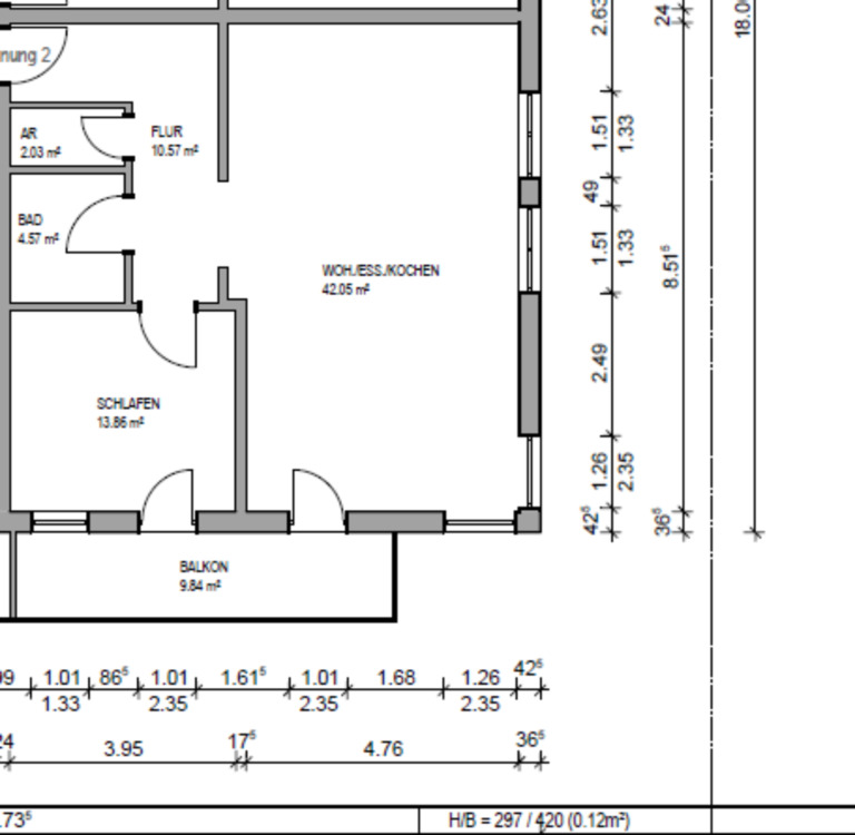 Thumbnail-2-Zimmerwohnung im EG in Worms-Herrnsheim