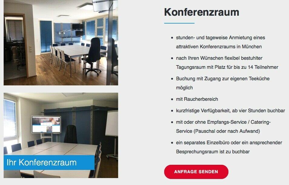Thumbnail-gewerblich Schulungsraum Konferenzraum München mieten ab € 59*
