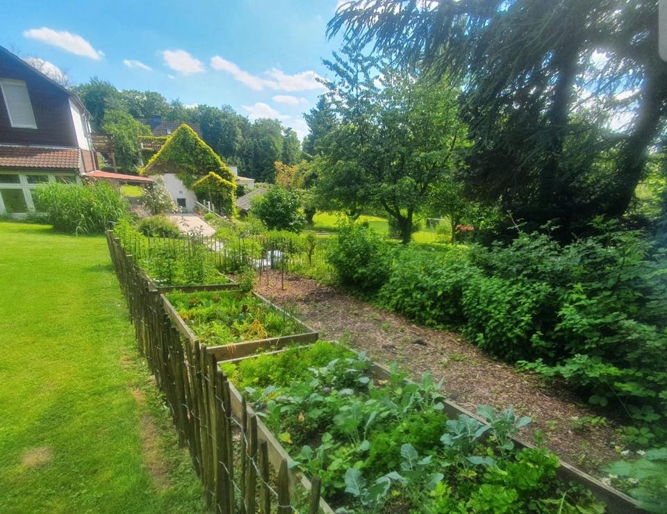Thumbnail-Freistehendes Ein- bis Zweifamilienhaus mit großem Garten