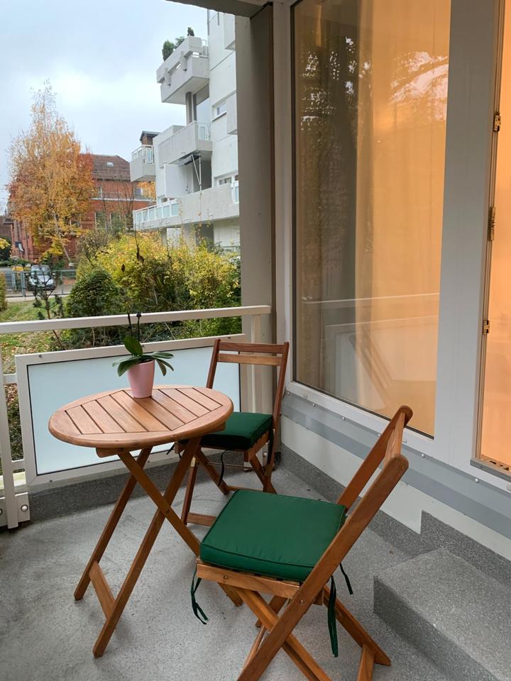 Thumbnail-Eimsbüttel U-Bahnnähe voll möbliertes Apartment mit Küche Balkon