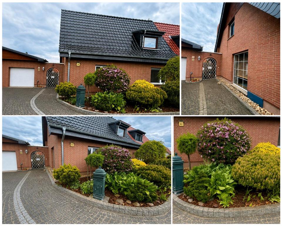 Thumbnail-Gepflegte Doppelhaushälfte mit Wintergarten, Pool in Leegebruch