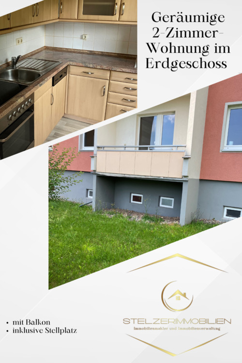 Thumbnail-Helle Erdgeschosswohnung mit Balkon zur Miete