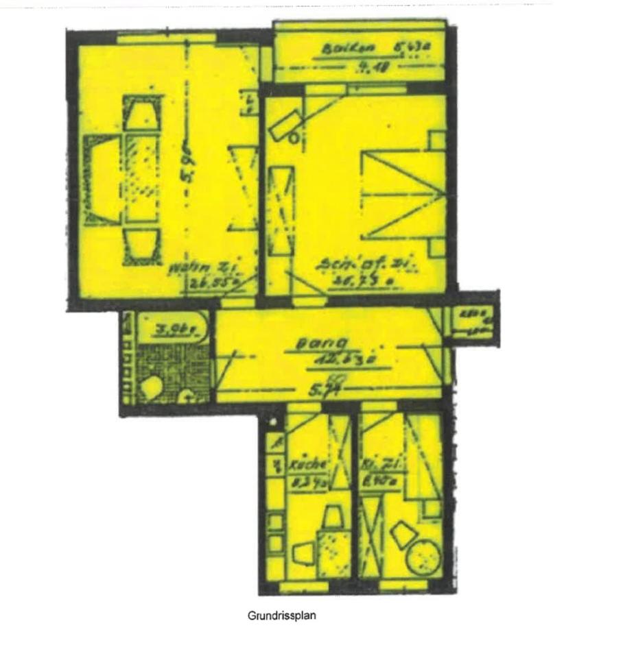 Thumbnail-Provisionfreie 3 Zi ETW Wohnung m.Garage in sehr ruhiger Lage