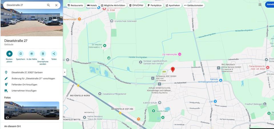 Thumbnail-Büro-Praxisräume-Bestlage- Garbsen 250 m² ab sofort zu vermieten