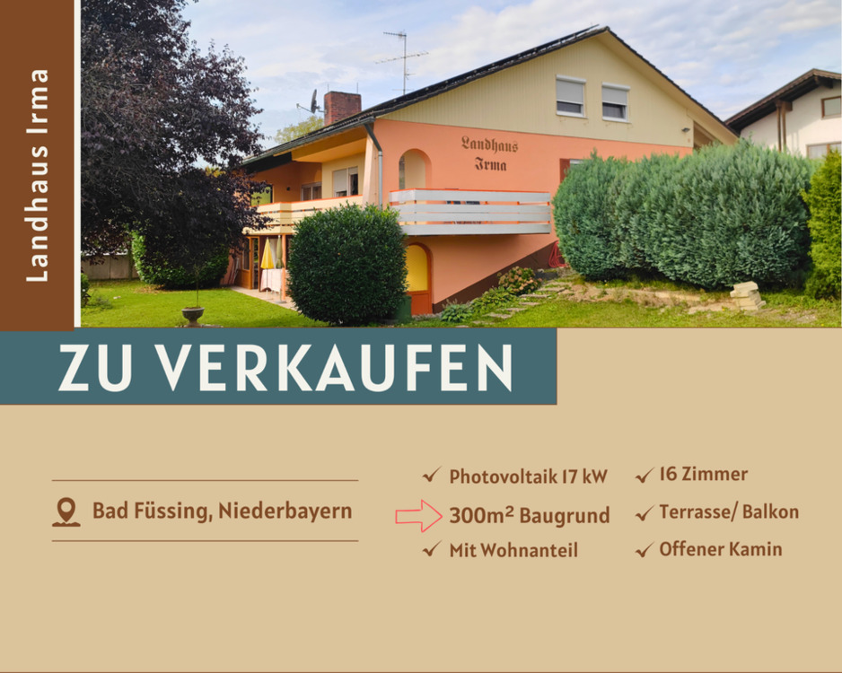 Thumbnail-Familienhaus - Eigenheim o. Pension - mit Baugrund! - Bayern