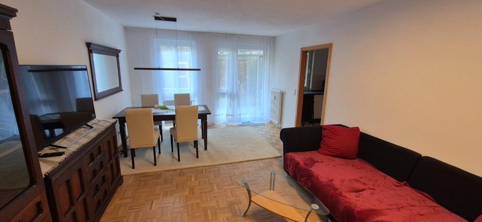 Thumbnail-Helle 2 Zimmer Terassenwohnung, möbliert, Nähe BMW Olympiapark